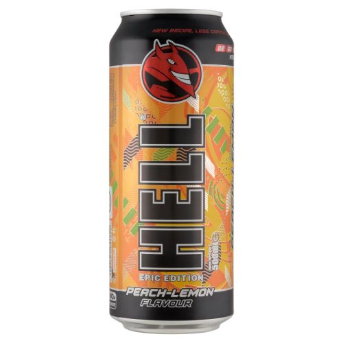 Hell energiaital barack citrom 0,5l +drs