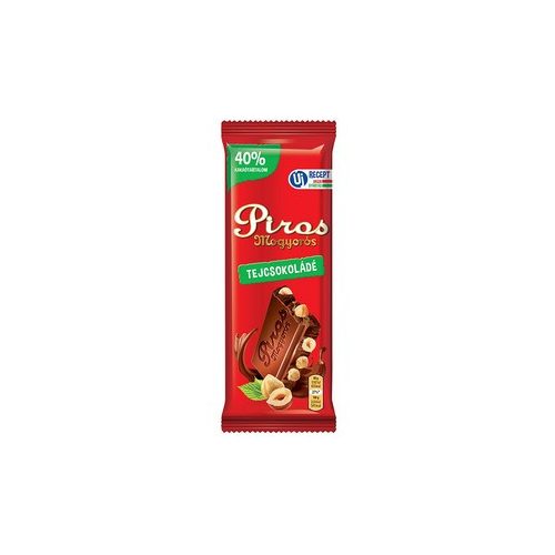 Piros Mogyorós Tejcsoki 80g