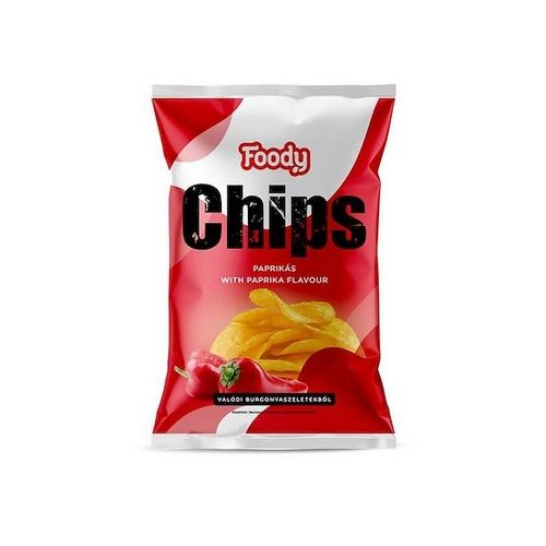 Foody chips paprika 75gr