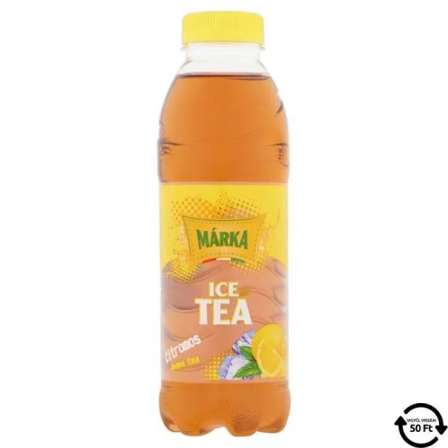 Márka ice tea citrom 0,5l +drs