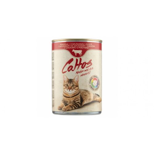 Cattos  Macska Konzerv Marhával 415g