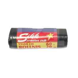 sikk szemeteszsák 60l e 20 db-os 60x70 c