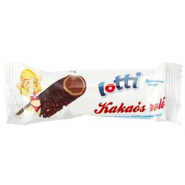 Lotti kakaós roló 33g/Choco-Milk