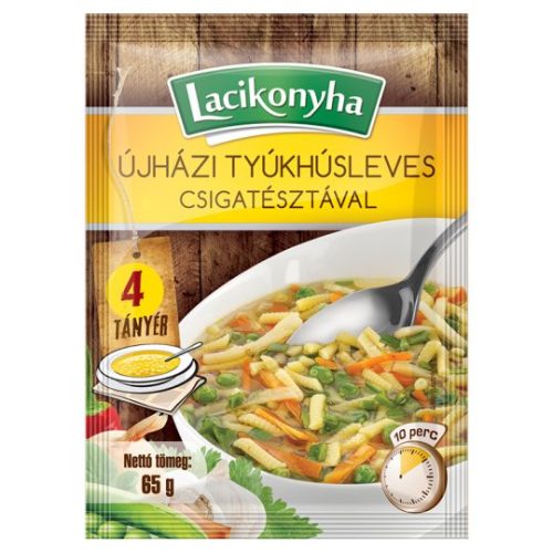 lacikonyha leves - 4 tányéros újházi tyú