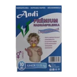 Andi Gyermekpelenka 10 Darabos Junior