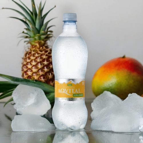 Aqvital Collagen+Q10 Ananász 750 ml