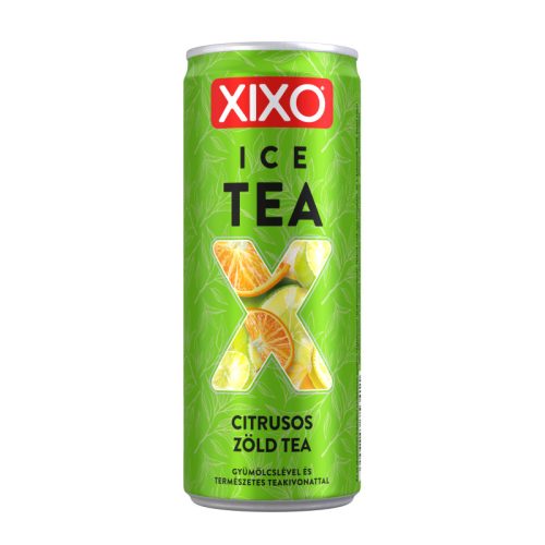 Xixo zöld tea citrus 0,25l