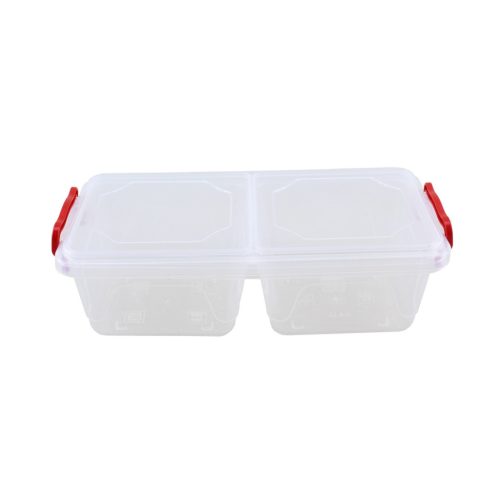 Tároló Szögletes 2*500ml Füllel (15/#)