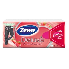 Zewa Papír Zsebkendő Strawberry 90db