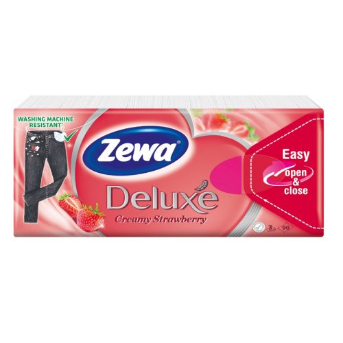 Zewa Papír Zsebkendő Strawberry 90db