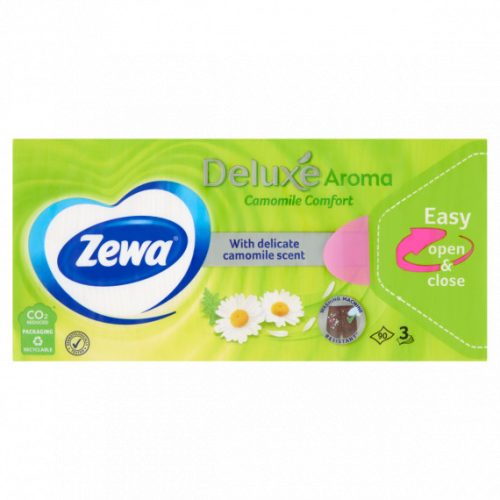 Zewa Papír Zsebkendő Camomile Comfort 90