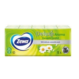 zewa papírzsebkendő 10x10 3 réteg kamill
