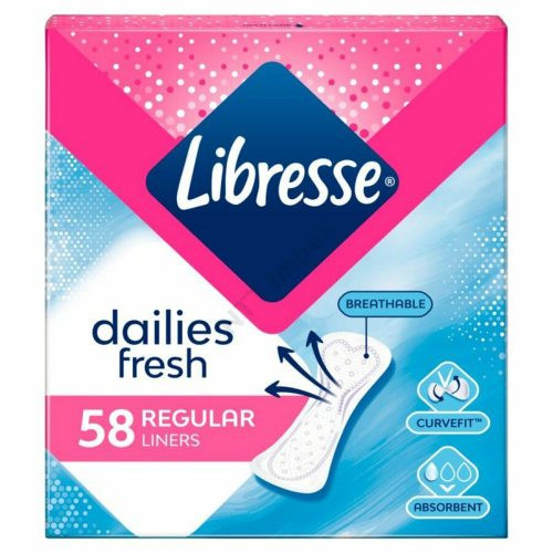 libresse tisztbetét 58 db normal daily