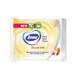 zewa nedves wc papír 42lap almond milk