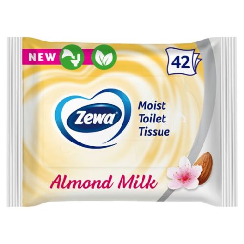 zewa nedves wc papír 42lap almond milk