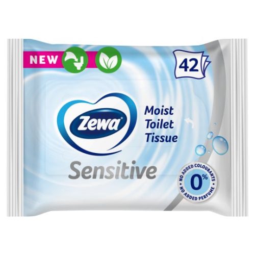 zewa nedves wc papír 42lap sensitive