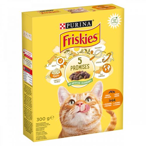 Friskies macskaeledel 300g 5promises