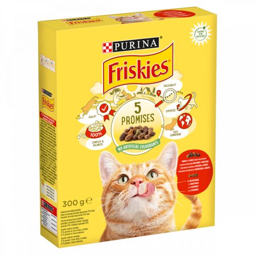 friskies macska száraztáp 300g csirke