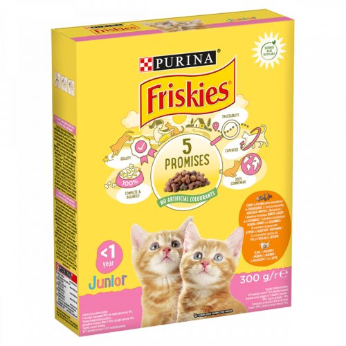 Friskies junior macskael.300g dobozos