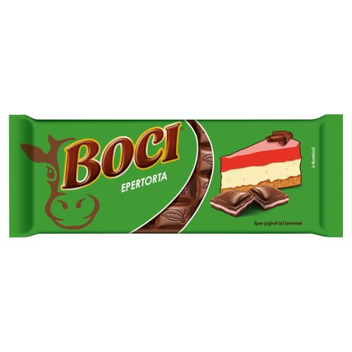 Boci epertortás tejcsokoládé 90g