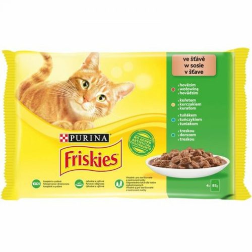 friskies macskaeledel 4x85 g ton-tőke-ma