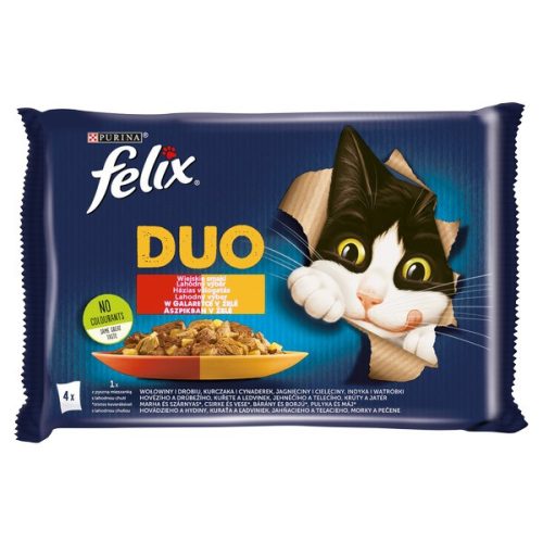 felix duo macskae 4x85g házias aszpik