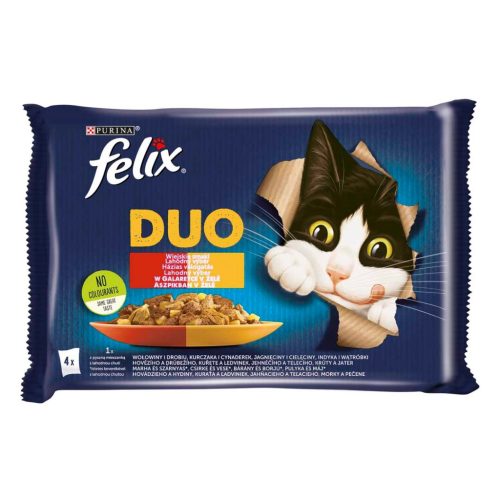 Felix Fant. Duo Házias macskaeledel 4*80