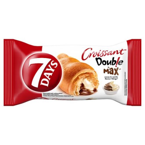 7Days croissant double kakaó-vaníla 80g