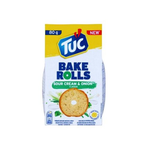 Tuc Bake Rolls tejfölös-hagymás 80g