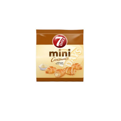 7days mini vaníliás croissant 185g