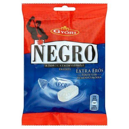 győri negro cukor 79 g extra erős