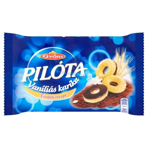 Pilóta vaníliás karika 150g ét