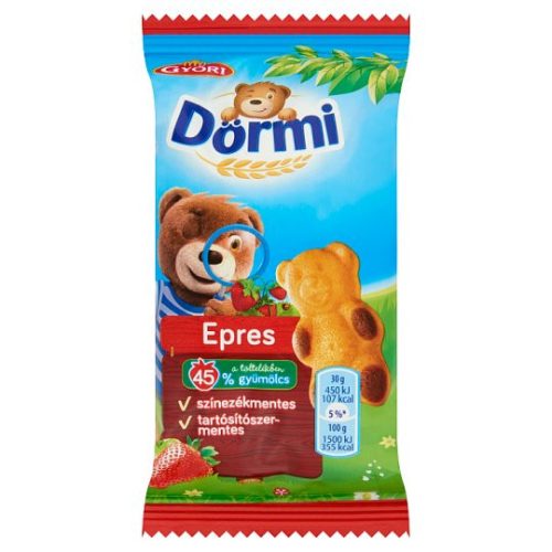 Dörmi kismackó epres 30g