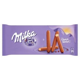 Milka keksz 112g choco stix