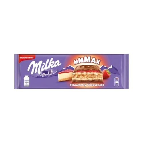 Milka strawberry cheesecake 300g