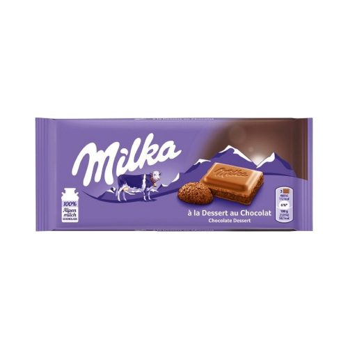 Milka alpesi tejcsokoládé habos 100g