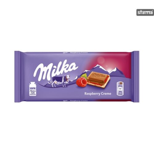 Milka málnás 100g