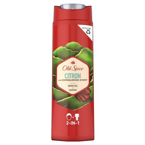Old Spice tusfürdő 400 ml Citron