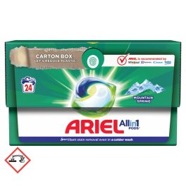 ariel mosógél kapszula 24db mountain spr