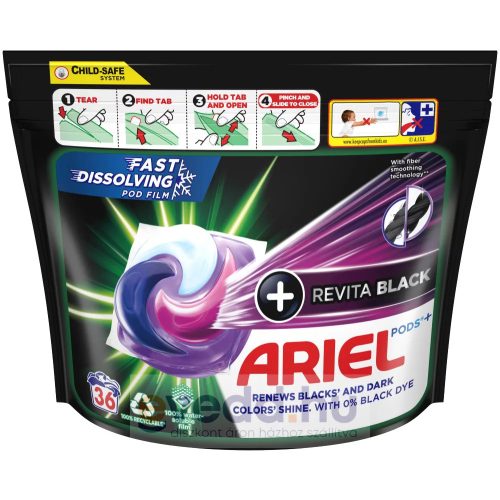 Ariel mosókapszula revita black 36db