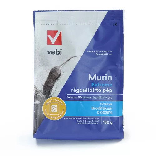 Murin extreme rágcsálóírtó pép 150gr
