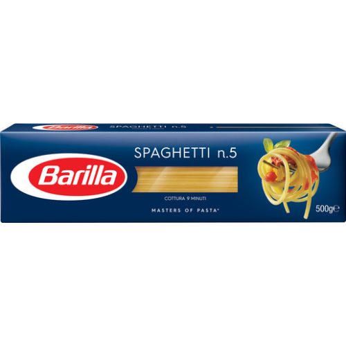 barilla tészta 500g spaghetti