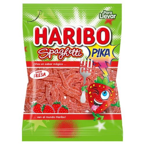 haribo gumicukor 75 g spaghetti eper ízű