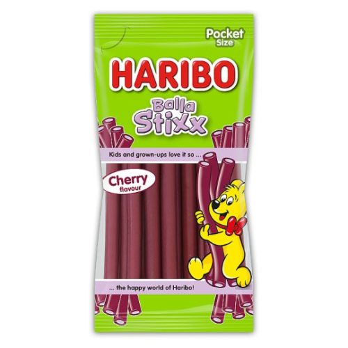 haribo gumicukor 80 g balla stixx cherry