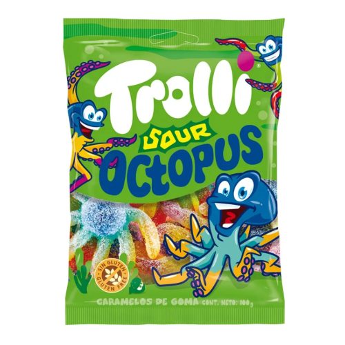 Trolli 100g sour octopus