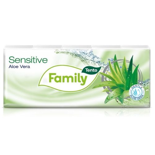 Tento Papírzsebkendő Aloe Vera 10x10 3r.