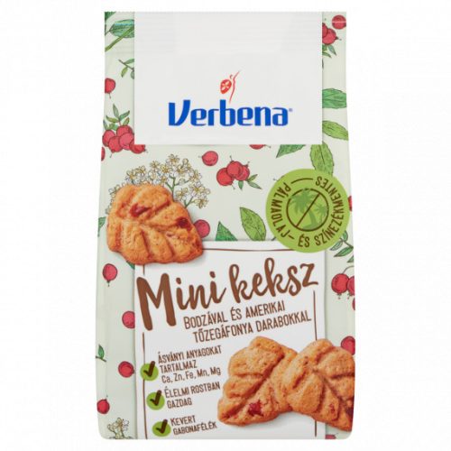 Verbena mini keksz bodza 90g