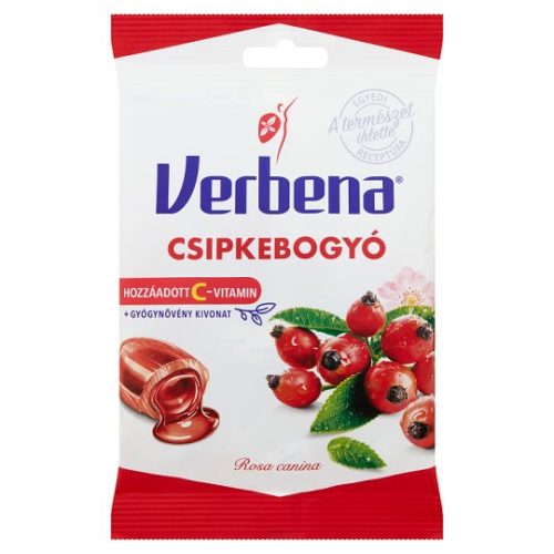 verbena cukorka 60 g csipkebogyó ízű