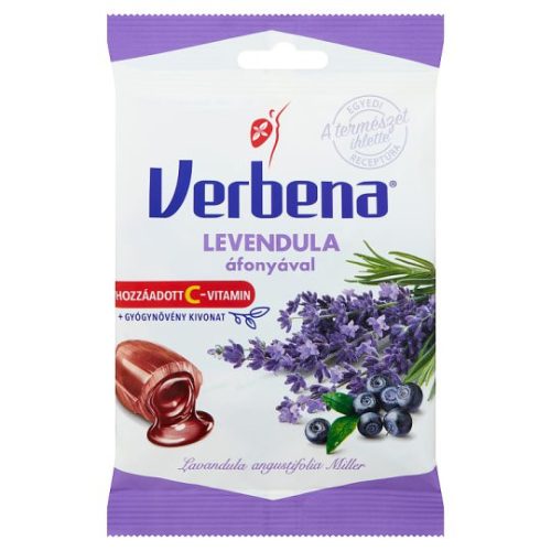 verbena cukorka 60 g levendula áfonyával