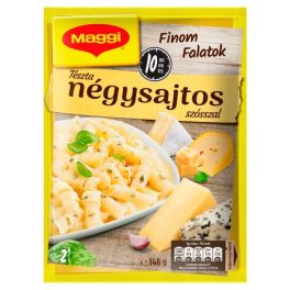 Maggi tészta négysajtos szósszal 146g